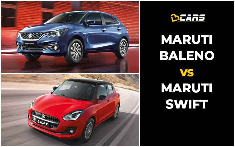 Maruti Nexa Baleno Vs Maruti Arena Swift