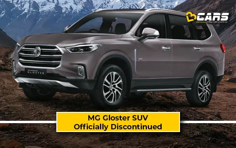 MG Gloster Discontinued Officially — Removed From MG Website