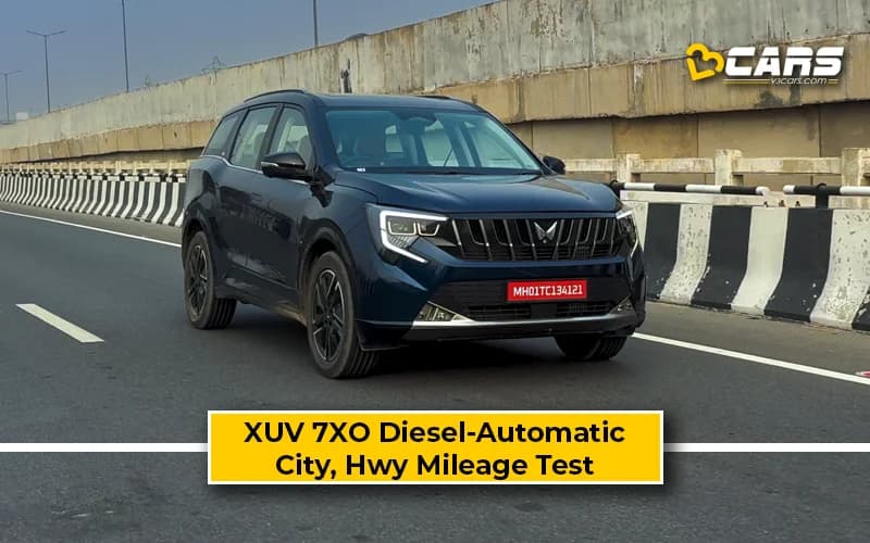 Mahindra XUV 7XO Turbo Diesel-AT Actual City, Highway Mileage Test