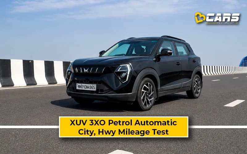 Mahindra XUV 3XO Turbo Petrol-AT Actual City, Highway Mileage Test