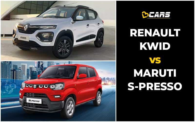 Renault Kwid Vs Maruti Arena S-Presso
