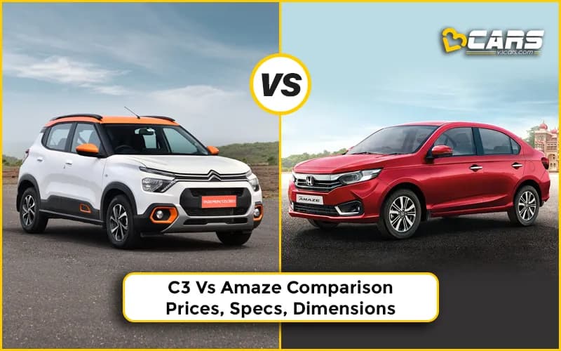 Citroen C3 Vs Honda Amaze