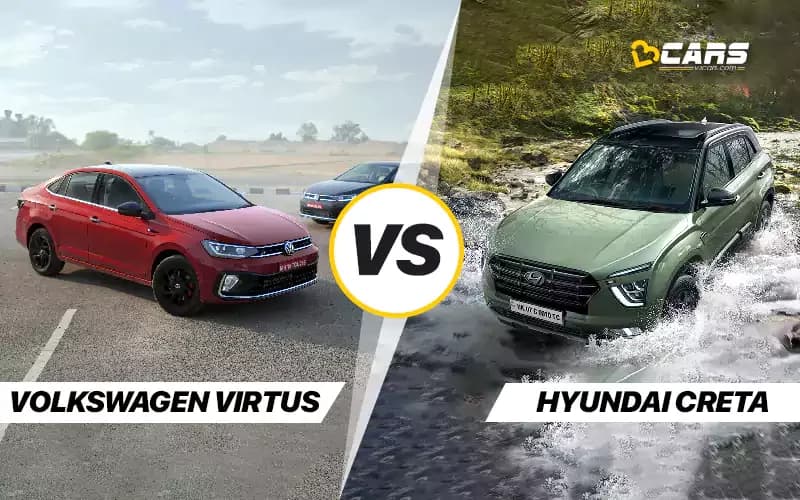 Volkswagen Virtus Vs Hyundai Creta