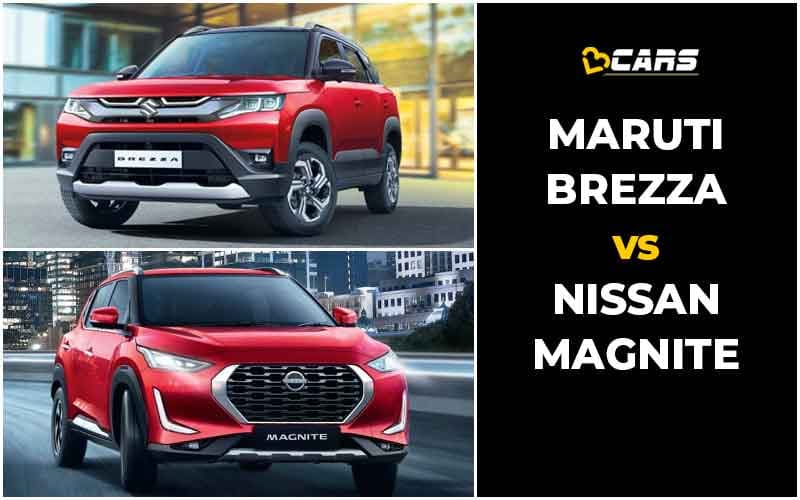 Maruti Arena Brezza Vs Nissan Magnite