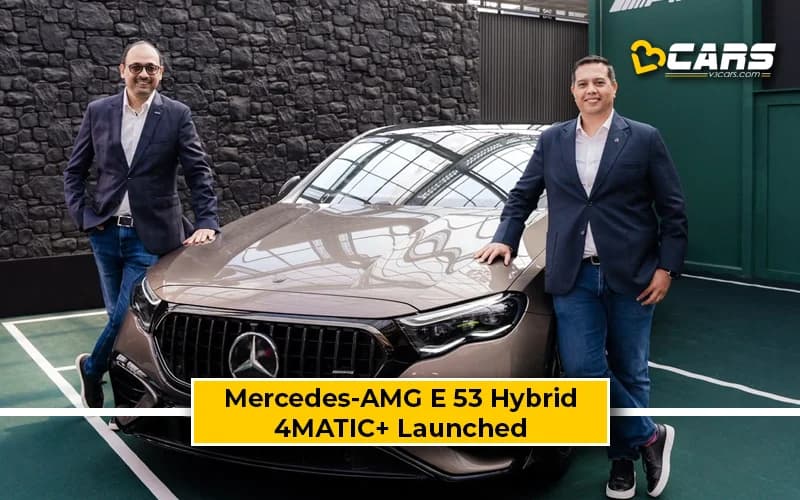 Mercedes-AMG E 53 Hybrid 4MATIC+ Launched At Rs. 1.45 Crore