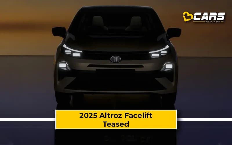 2025 Tata Altroz Facelift Teased Ahead Of May Launch