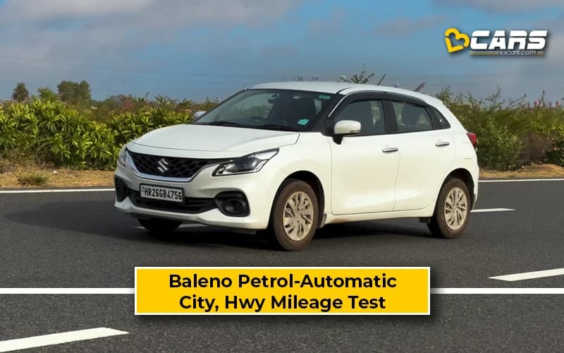 Maruti Suzuki Baleno Petrol-AT Actual City, Highway Mileage Test