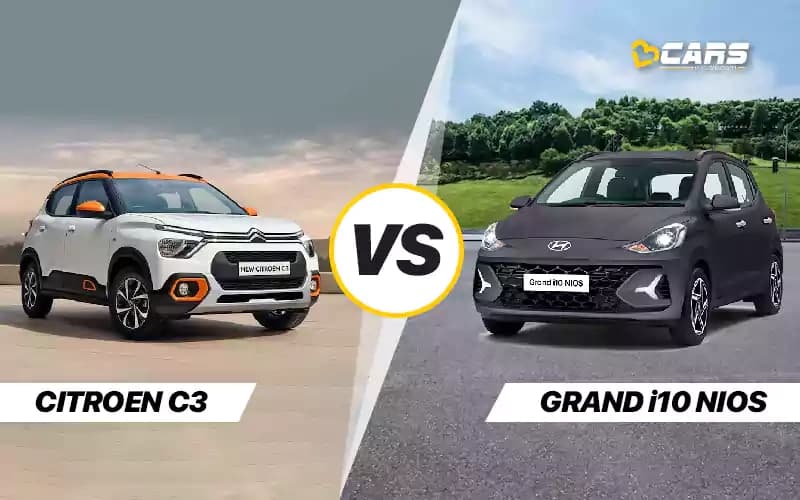 Citroen C3 Vs Hyundai Grand i10 Nios