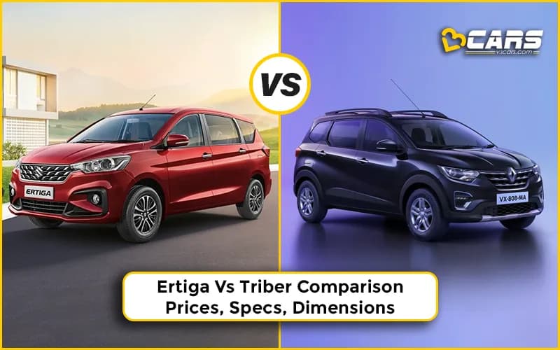 Maruti Arena Ertiga Vs Renault Triber