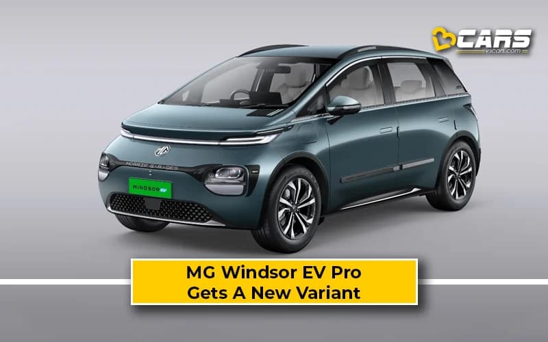 2025 MG Windsor EV Exclusive Pro Launched At Rs. 17.25 Lakh