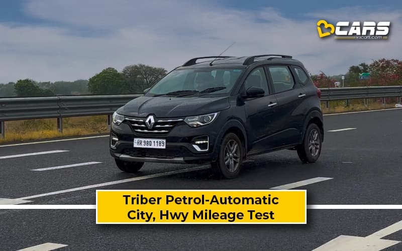 Renault Triber Petrol-AT Actual City, Highway Mileage Test.