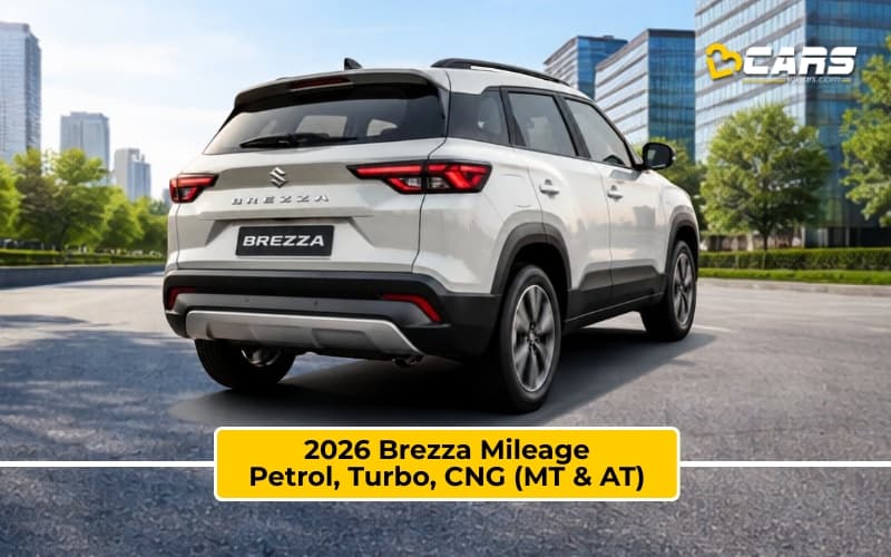 2026 Brezza Mileage Petrol, Turbo, CNG (MT & AT)