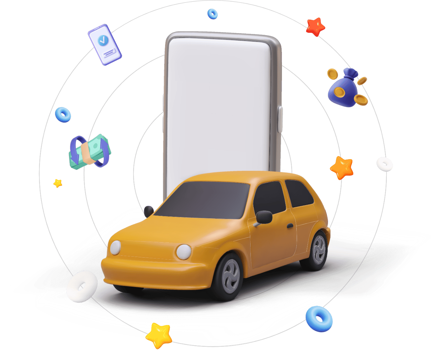 Car Loan Illustration