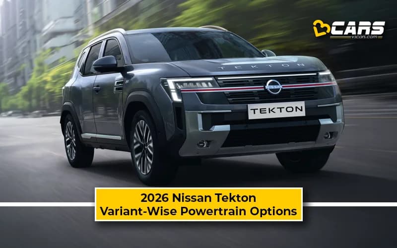 2026 Nissan Tekton Variant-Wise Engine, Transmission Options