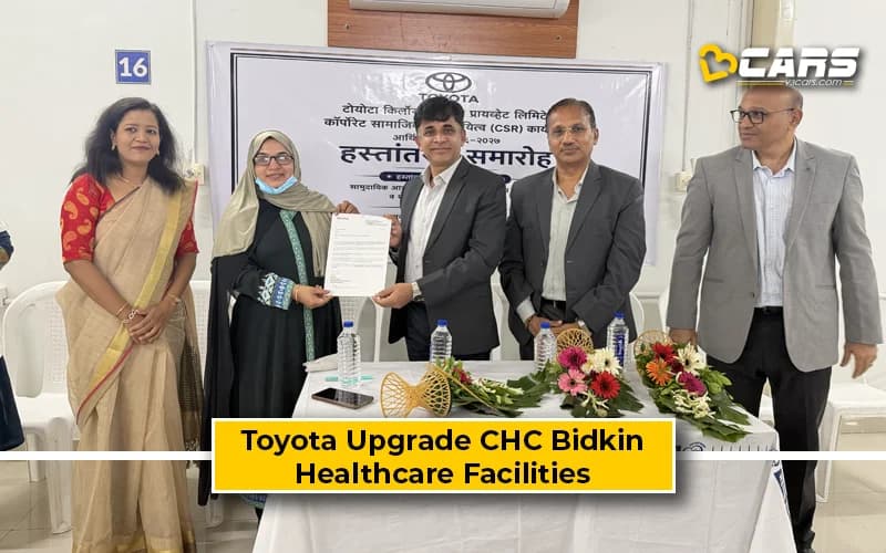 Toyota Strengthen Healthcare Infrastructure At CHC Bidkin