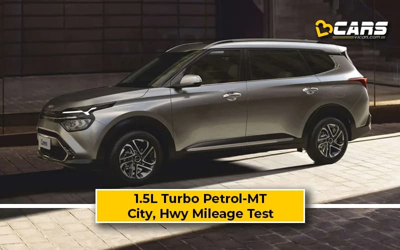 Kia Carens 1.5L Turbo Petrol-MT Actual City, Highway Mileage Test