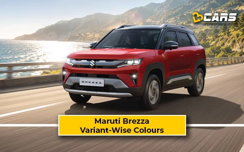 2026 Maruti Brezza Variant-Wise Colours (All Powertrains)