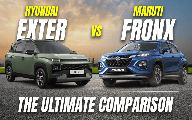 Hyundai Exter vs Maruti Fronx: Sub Rs 8.5 Lakh Battle | Which Car Is More Value for Money?
