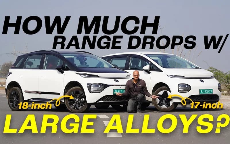 Impact Of Larger Wheels On Range: 17-in Steel vs 18-in Alloy (Real-world Range Test Of MG Windsor)