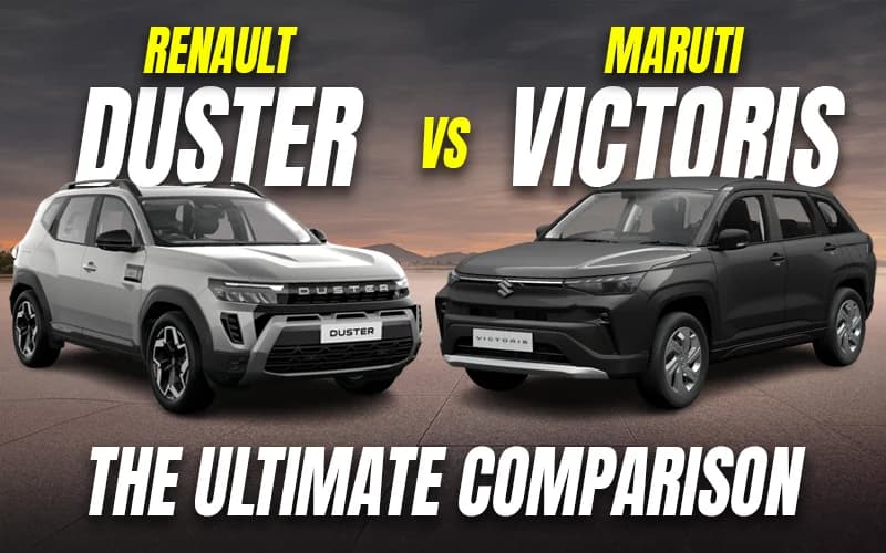 Is Base-spec Duster More Value For Money Than A MARUTI?? | Duster vs Victoris Sub Rs. 11 Lakh Battle