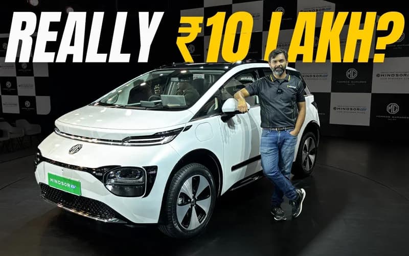 MG Windsor EV Walkaround Review | Rs 10 lakh Price Explained | Interior Space, Battery Warranty