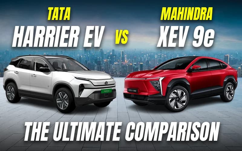 Tata Harrier EV vs Mahindra XEV 9e | Sub Rs 22 Lakh Battle | Which Car Is More Value For Money?