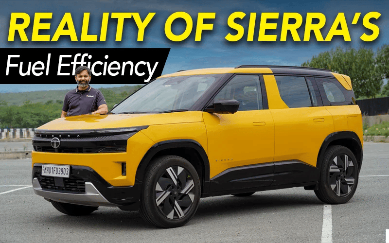 Tata Sierra Petrol Real-world Mileage Test & Detailed Review