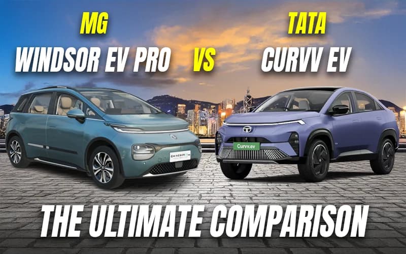 MG Windsor EV vs Tata Curvv EV Sub Rs. 19 Lakh Battle | Which Car Is More Value For Money?