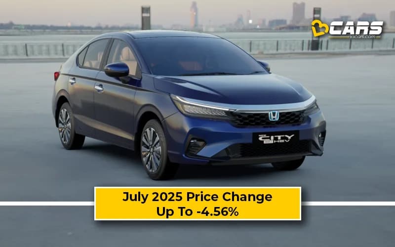 Honda City Hybrid 2025 ZX Variant Price Change — Cut By Up To 95k