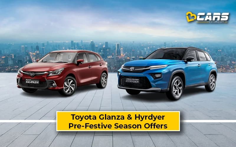 Toyota Glanza, Hyryder EMI Holiday Offer For Northern India Announced