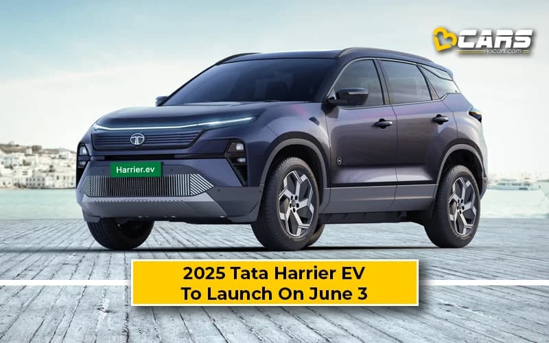 2025 Tata Harrier EV To Launch On June 3 – All You Need To Know