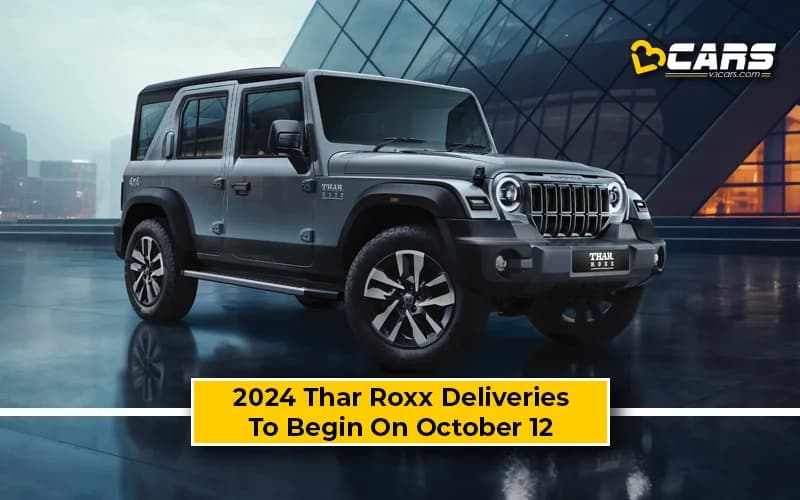 Mahindra Thar Roxx Deliveries