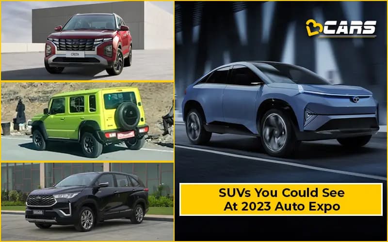 SUVs At Auto Expo