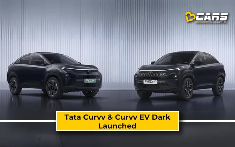 Tata Curvv Dark Launched