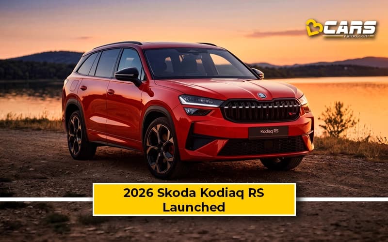 2026 Skoda Kodiaq RS Launched At Rs. 66.99 Lakh
