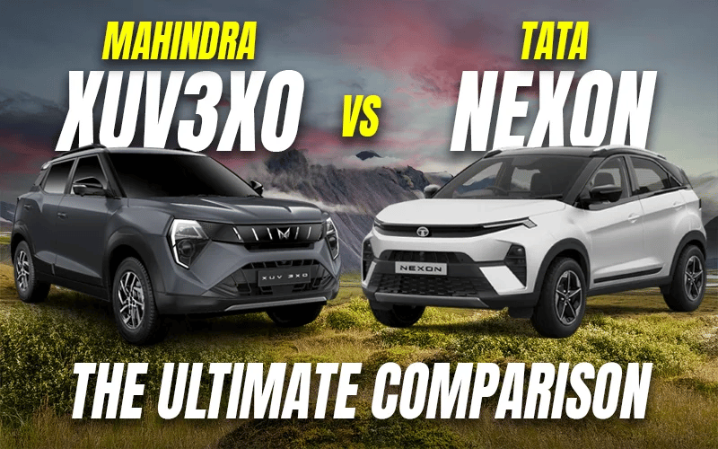 Mahindra XUV 3XO vs Tata Nexon Sub Rs. 8 Lakh Battle | Which Car Is More Value For Money?