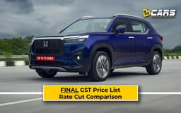 Final Honda Elevate Price List After GST Rate Cut (Confirmed)