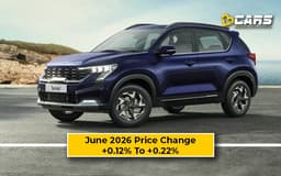 Kia Sonet 2026 June Price Change