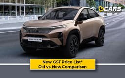 Tata Curvv — New GST Rate List