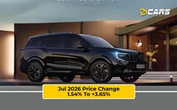 Mahindra XUV 7XO 2026 Jul Price Change — Hiked Up To 88K