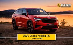 2026 Skoda Kodiaq RS Launched At Rs. 66.99 Lakh