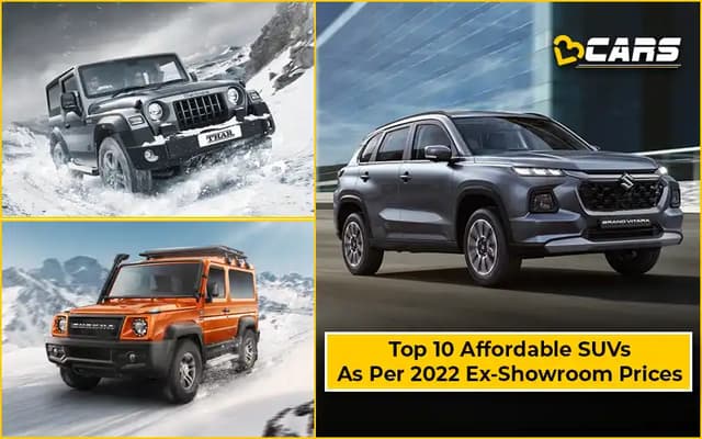 Top 10 Affordable SUVs With 4WD