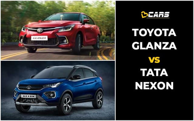 Toyota Glanza vs Tata Nexon