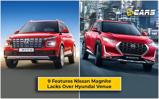 Features Hyundai Venue Gets Over Nissan Magnite