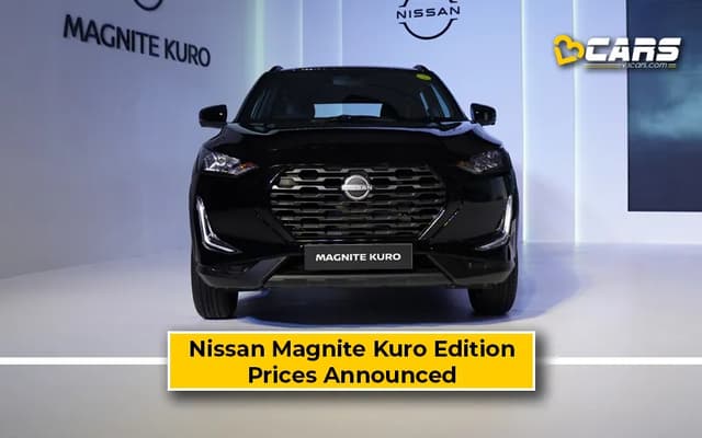 Nissan Magnite Kuro Edition