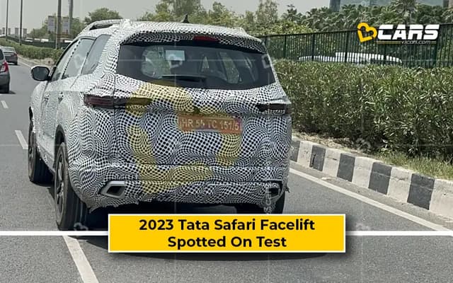 Tata Safari Facelift