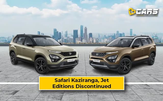 Tata Safari Jet And Kaziranga Editions