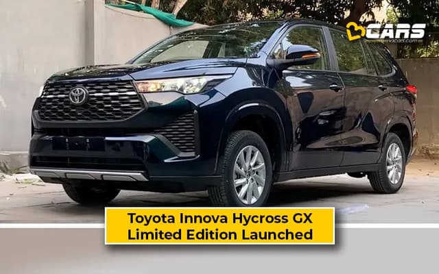 Toyota Innova Hycross GX Limited Edition