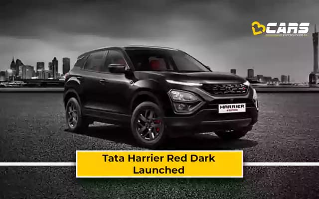 Tata Harrier Red Dark