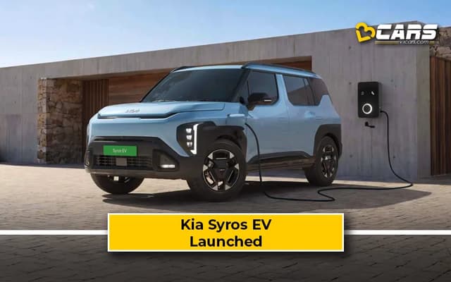 2026 Kia Syros EV Launched At Rs. 13.5 Lakh With Up To 526km Range